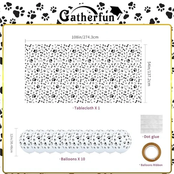 Pet Paw Party Set - Picture 6 of 10